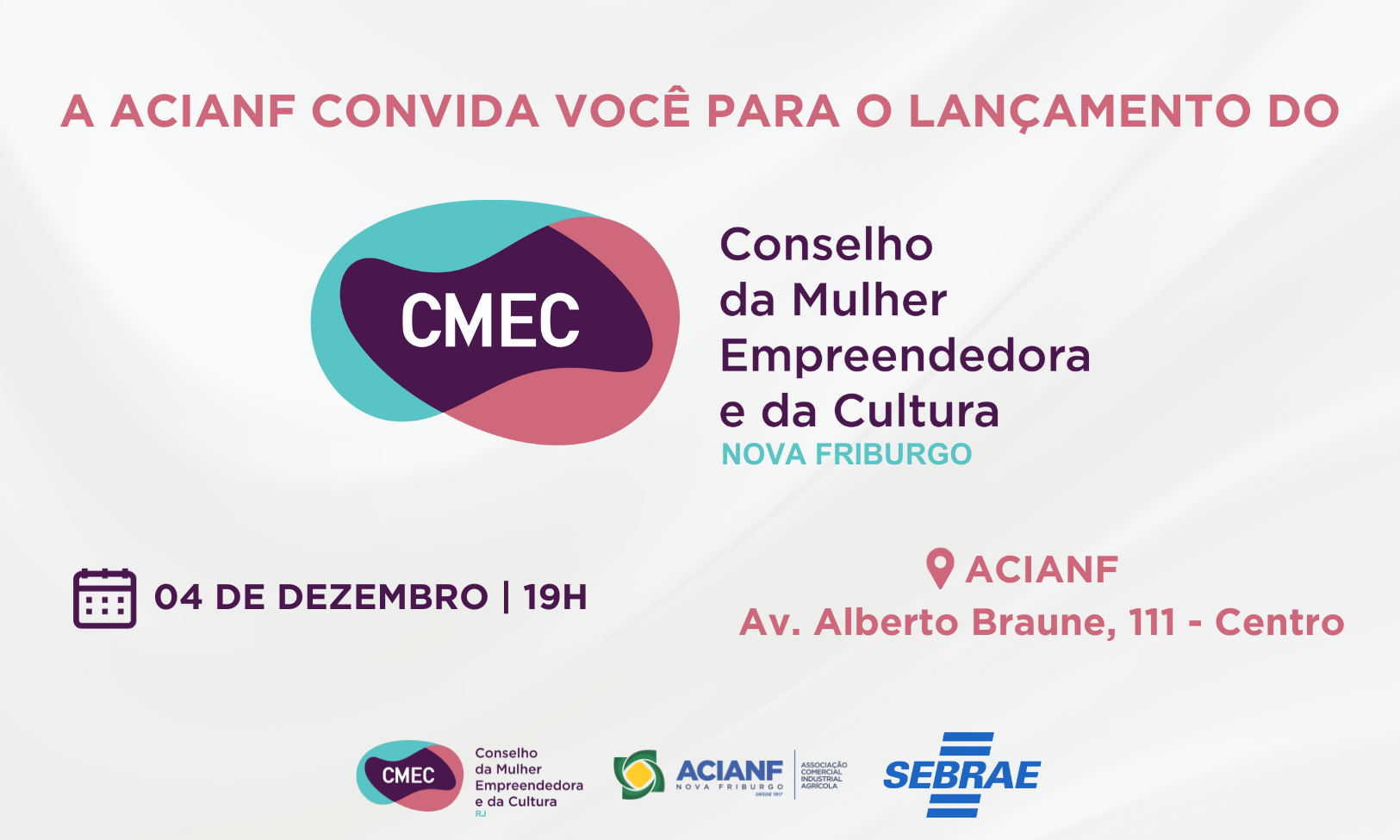 ACIANF lança Conselho da Mulher Empreendedora e da Cultura de Nova Friburgo